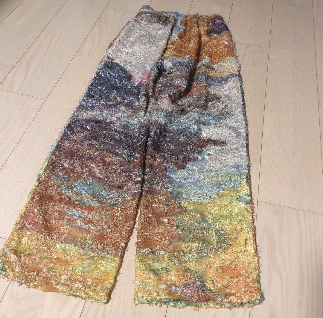 Ameri　MEDI RACHEL FLUFFY ART PANTS