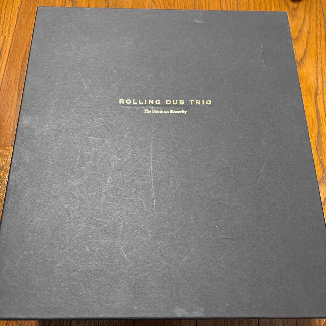 ROLLING DUB TRIO ブラックレザーブーツ