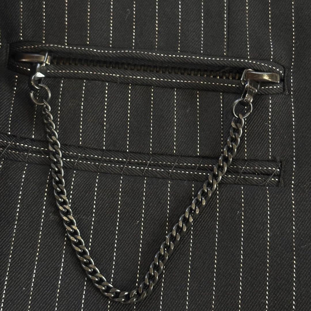 ナンバーナイン テーラードジャケット ガンズ期 06SS 薔薇 スパンコール