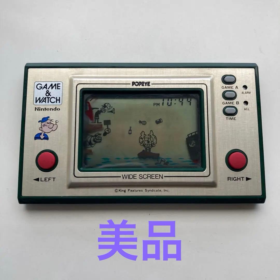 【任天堂】 ゲーム&ウォッチ ポパイ　1981年製MADE IN JAPAN