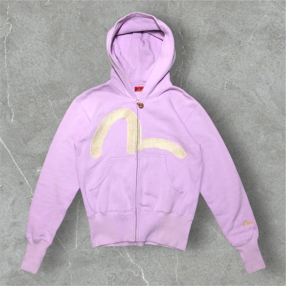 YAMANE EVISU ヤマネ エビス カモメ刺繍 パーカー ジップアップ