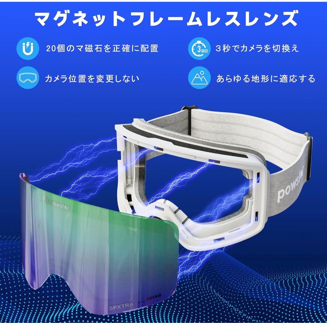 Powster ゴーグル　マグネット装着