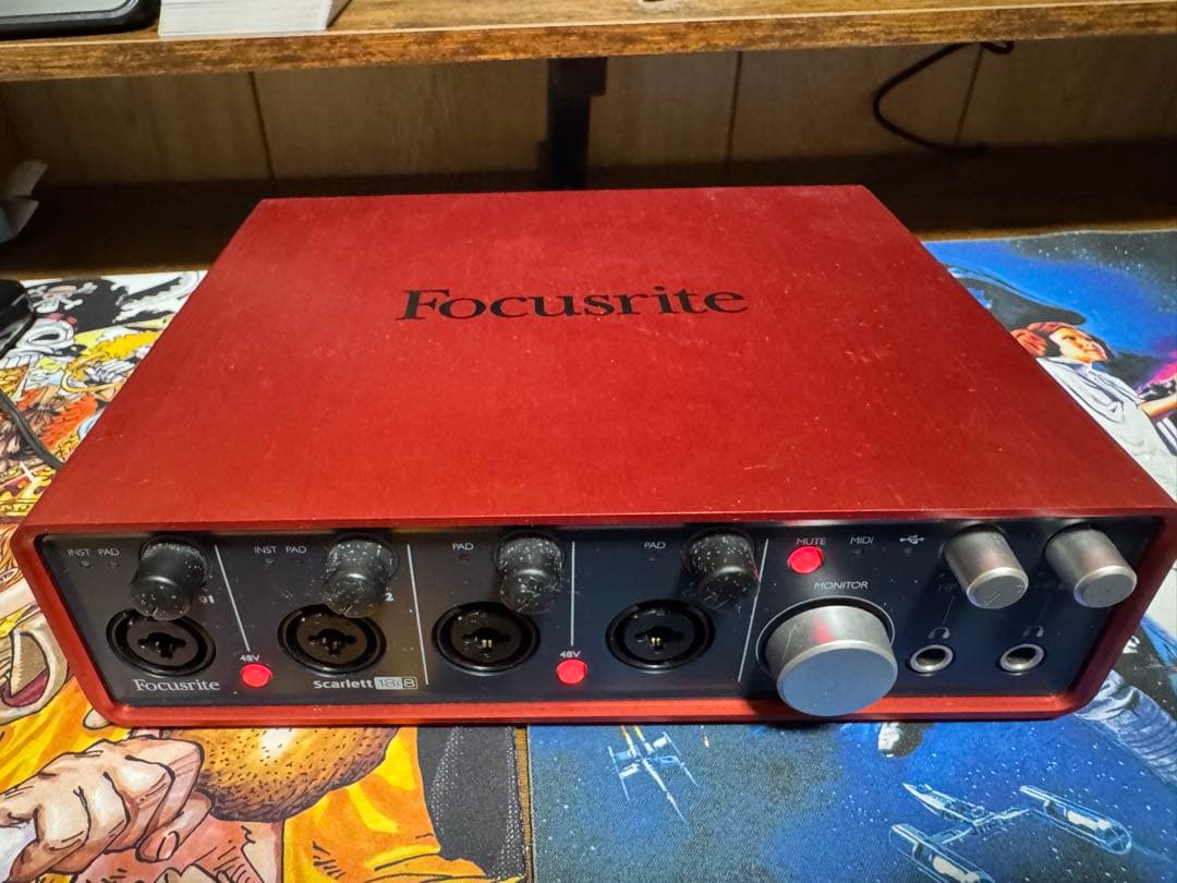 Focusrite Scarlett 18i8 オーディオインターフェイス