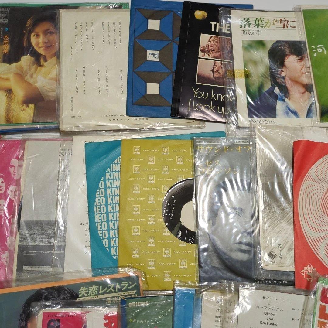 邦楽・洋楽ごちゃまぜ　SP盤レコード57枚まとめセット