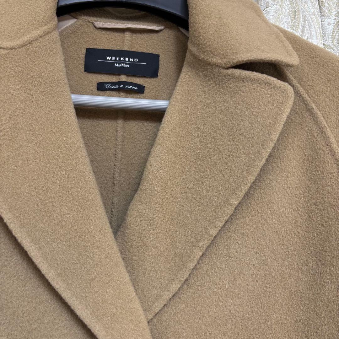 マックスマーラ クチートアマーノ ウール ブラウン