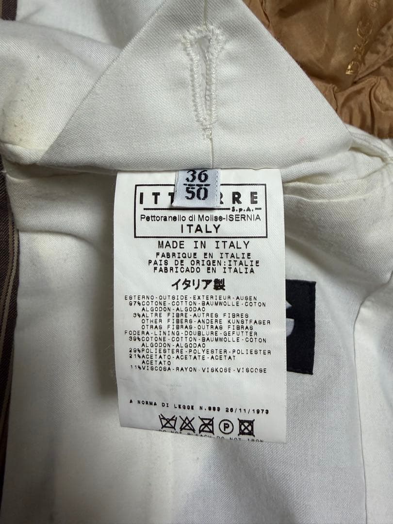 DOLCE&GABBANA　D&G テーラードジャケット　ストライプ　イタリア製