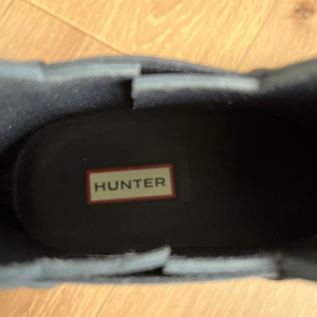 新品！Hunter ハンター　ブーツ　ネイビー　UK7