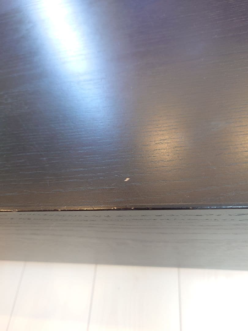 ローテーブル　東京インテリア　日本製　ダークブラウン 引出し付きセンターテーブル