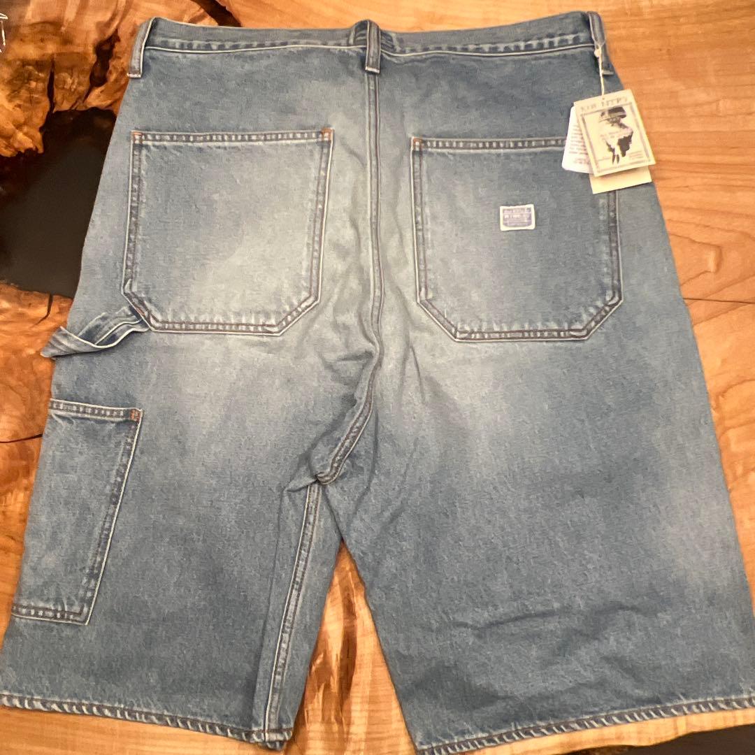 KAPITAL 14ozデニム ショートパンツ スタッズリメイク 36サイズ