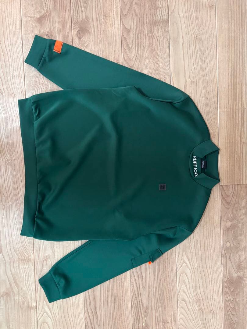 ラフロッグ　バックフレームロゴモックネックシャツ　新品