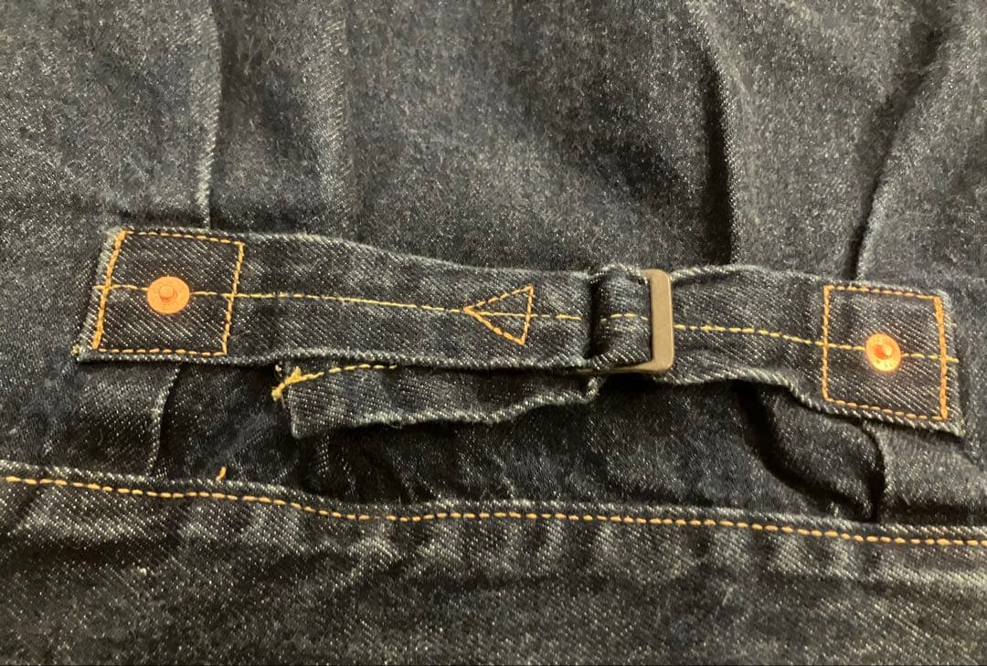 LEVI SリーバイスTYPE I トラッカージャケットsセルビッジ ファースト