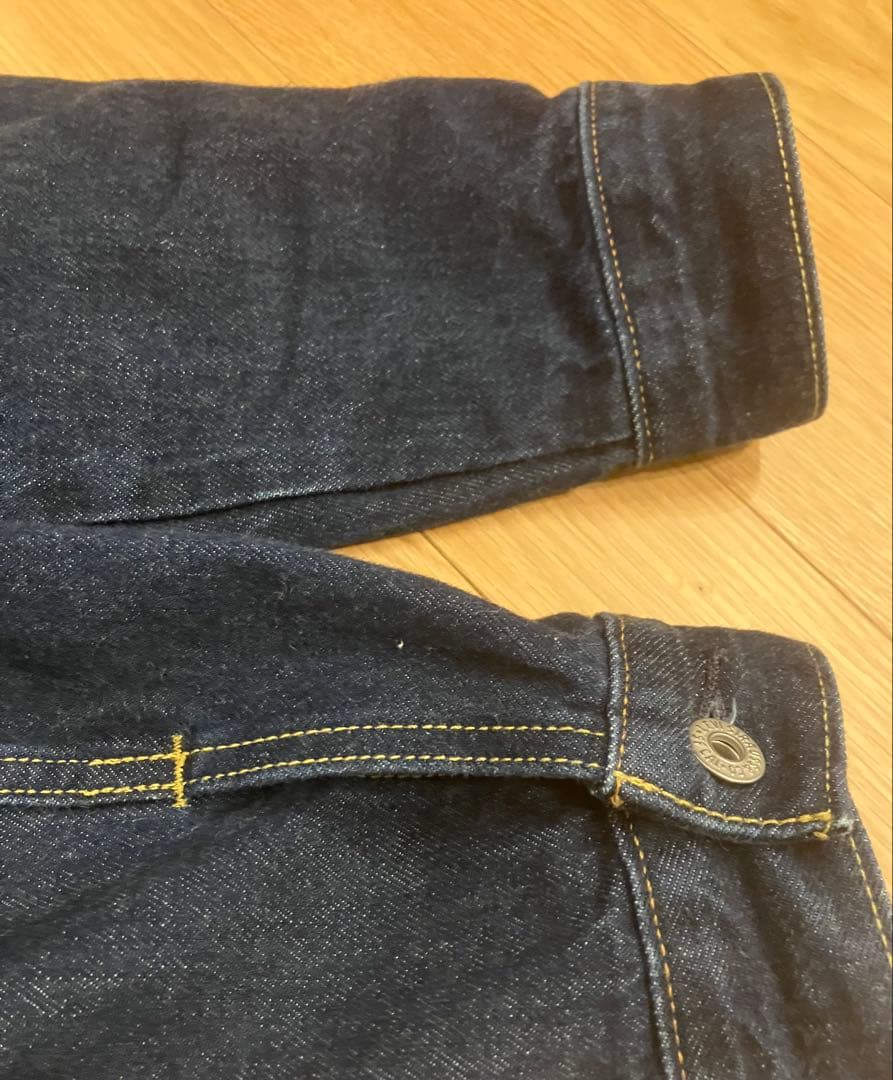 LEVI SリーバイスTYPE I トラッカージャケットsセルビッジ ファースト