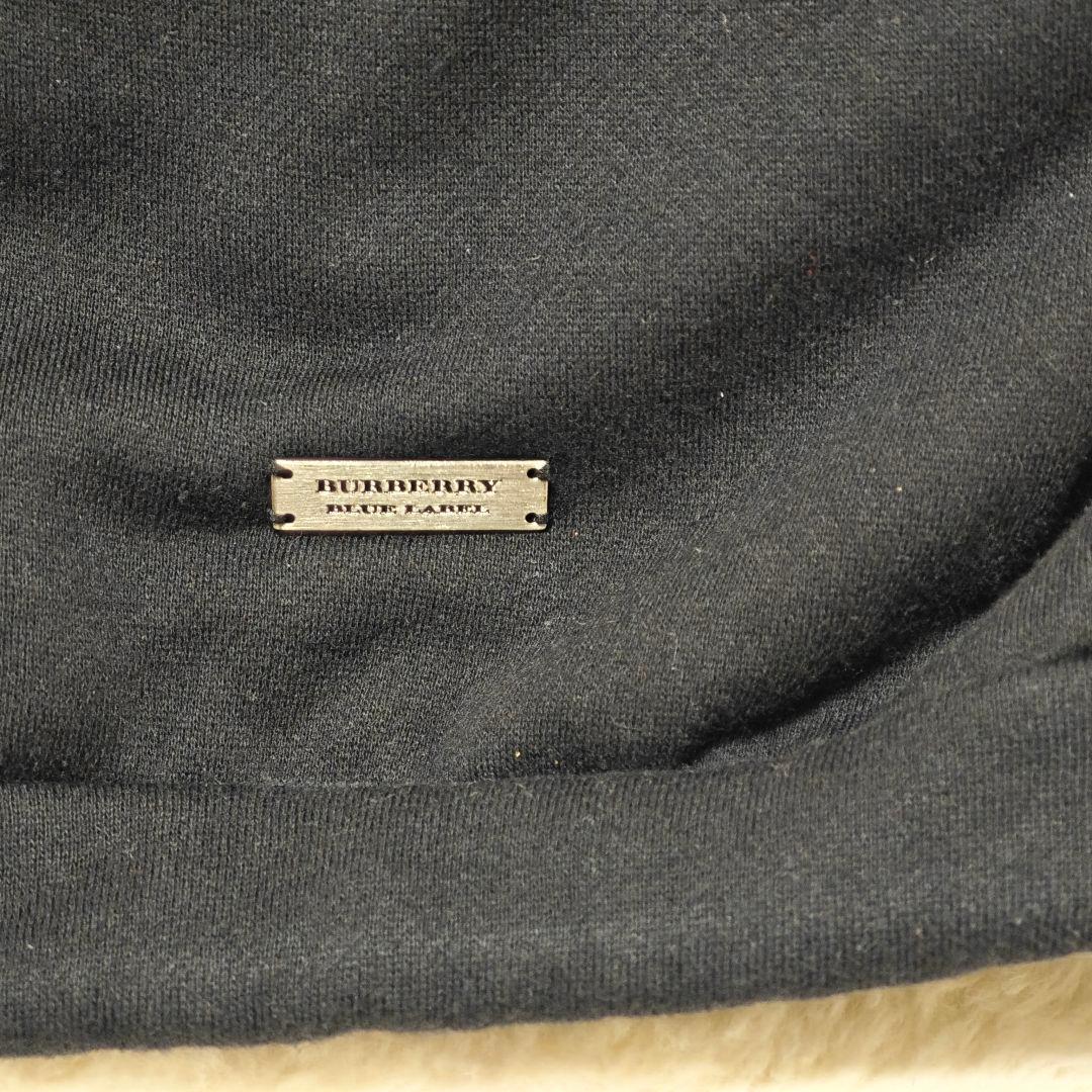 美品✨バーバリーブルーレーベル ポンチョケープコート　ラクーンファー　38