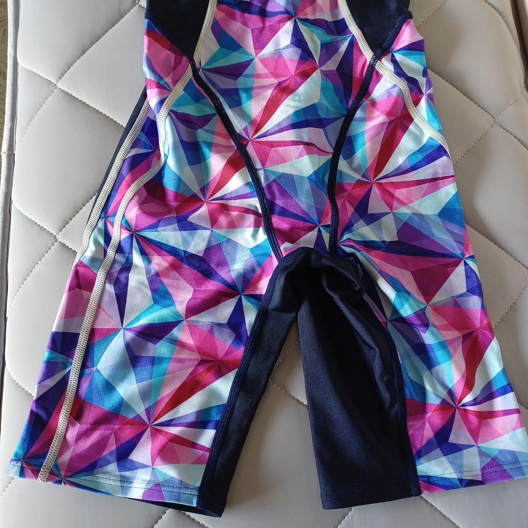 Mizuno 幾何学模様 スイムスーツ XLサイズ