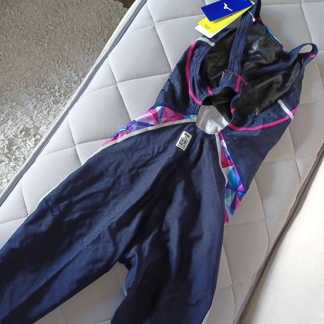 Mizuno 幾何学模様 スイムスーツ XLサイズ