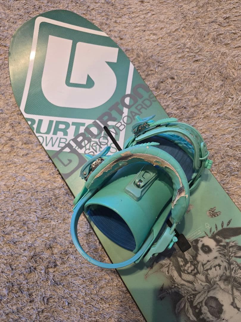 Burton タレントスカウト１３８cm　ビンディングセット