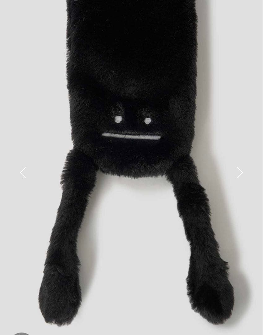 graniphビューティフルシャドーぬいぐるみマフラー　グラニフ　ファーマフラー