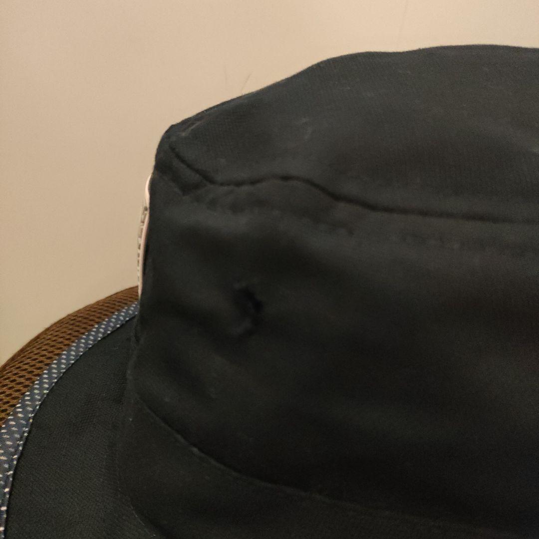 シャネル バケットハット スポーツライン ネイビー コットン ココマーク