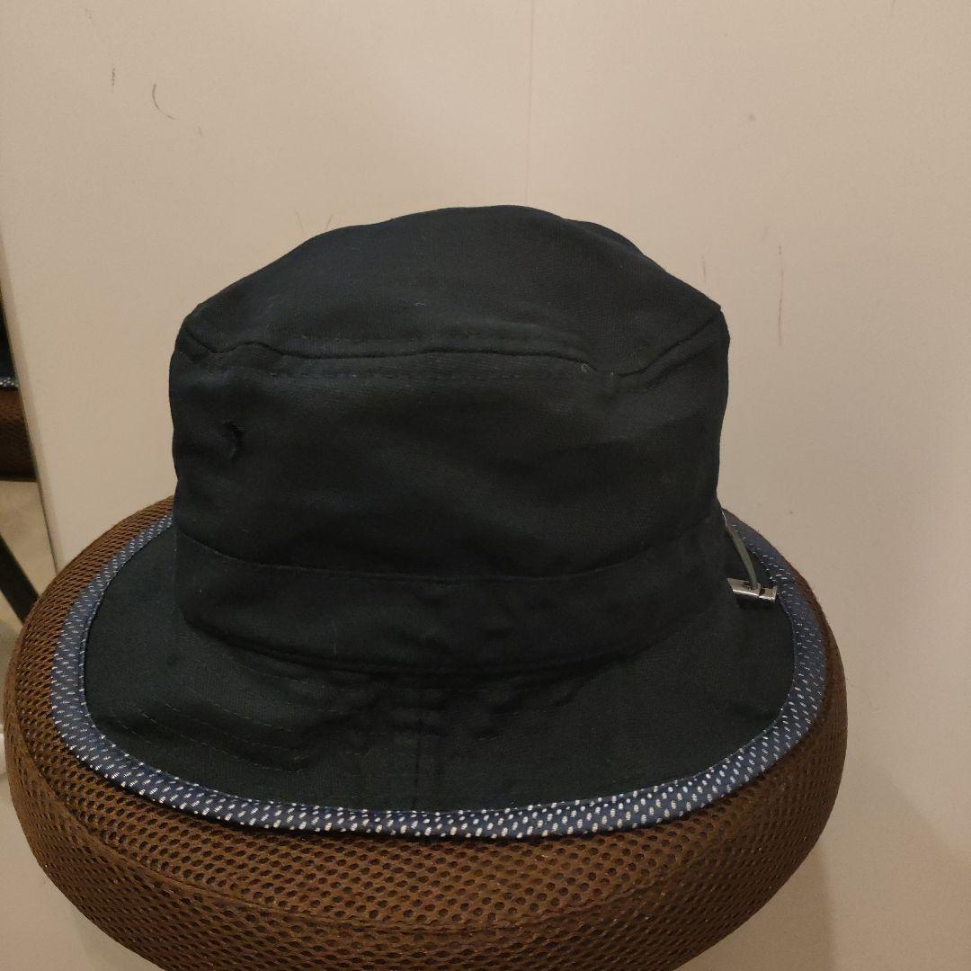 シャネル バケットハット スポーツライン ネイビー コットン ココマーク