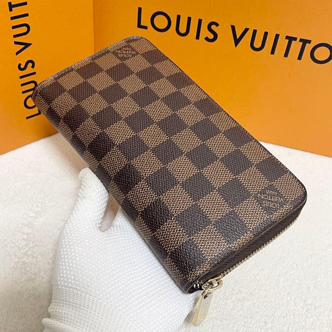 ルイヴィトン ダミエ　ジッピーウォレット　ラウンドファスナー 長財布