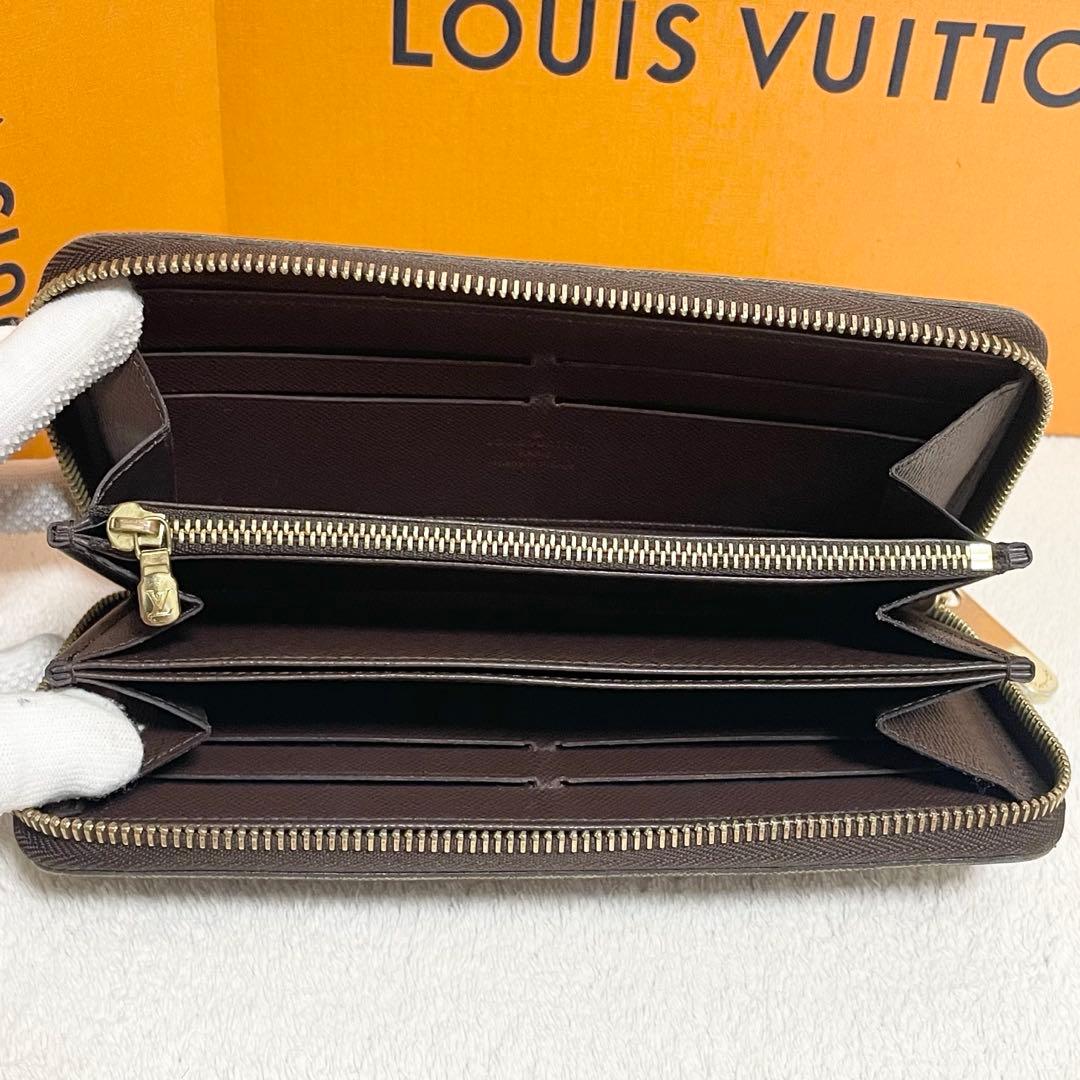 ルイヴィトン ダミエ　ジッピーウォレット　ラウンドファスナー 長財布