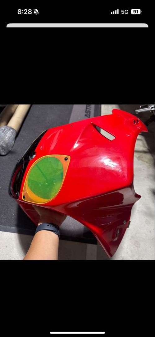 RVF400 nc35シルエットジャパン 耐久カウル 新品未使用アッパーカウル