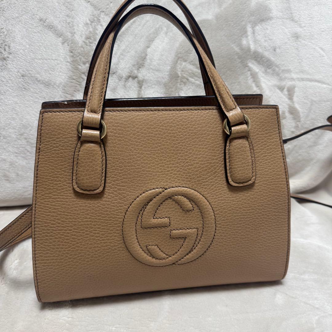 GUCCI ソーホーハンドバッグショルダーバッグ bag 2way