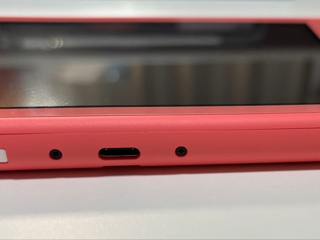 Switchライト コーラル 美品 ケース付き