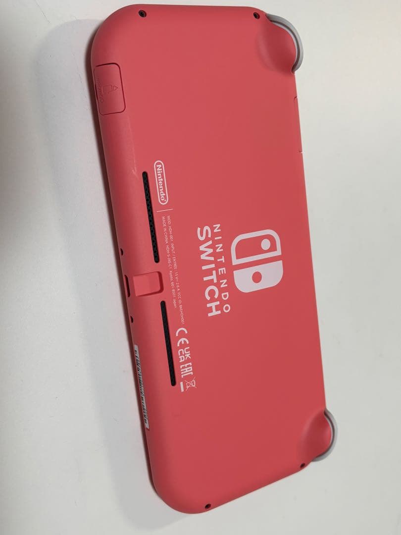 Switchライト コーラル 美品 ケース付き