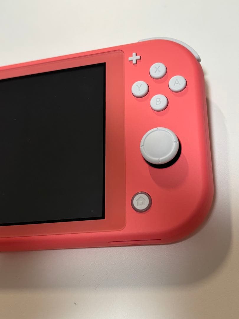 Switchライト コーラル 美品 ケース付き