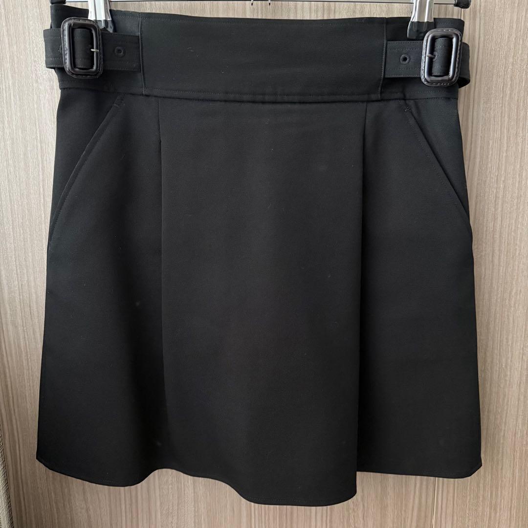 パンツ SUPER TWILL S+S RAYERED SKIRT SHORTS