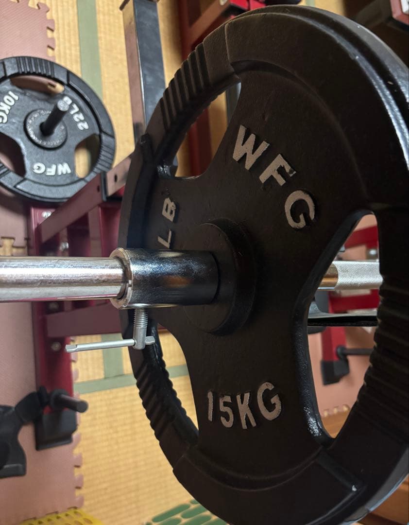 【直接引き取り専用】ウエイトトレーニングベンチセット　ホームジム