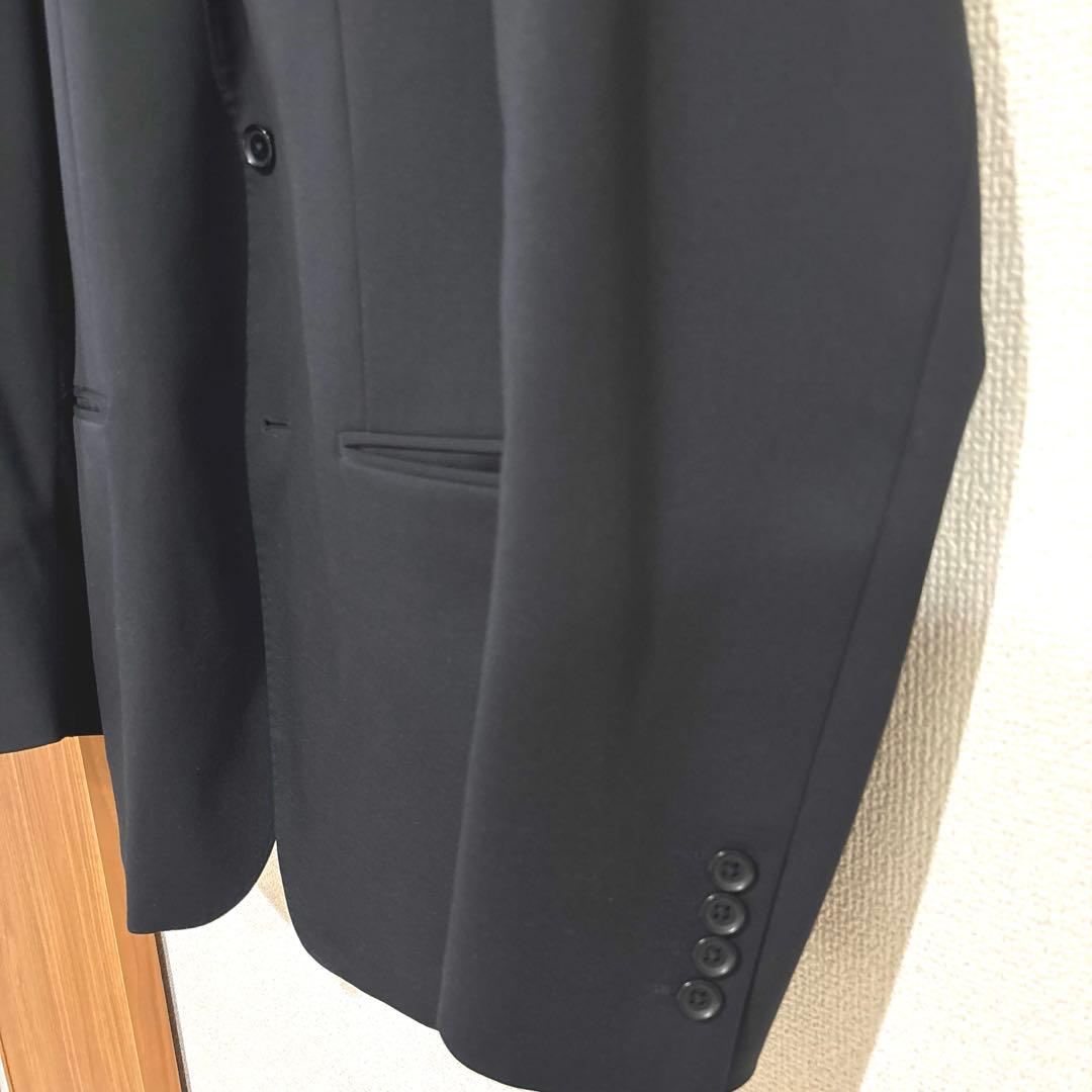 半額！新品！上下セット！UNIQLOウールスリムジャケット46&パンツ79