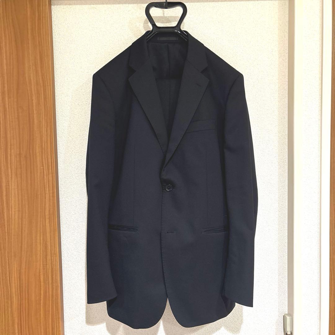 半額！新品！上下セット！UNIQLOウールスリムジャケット46&パンツ79