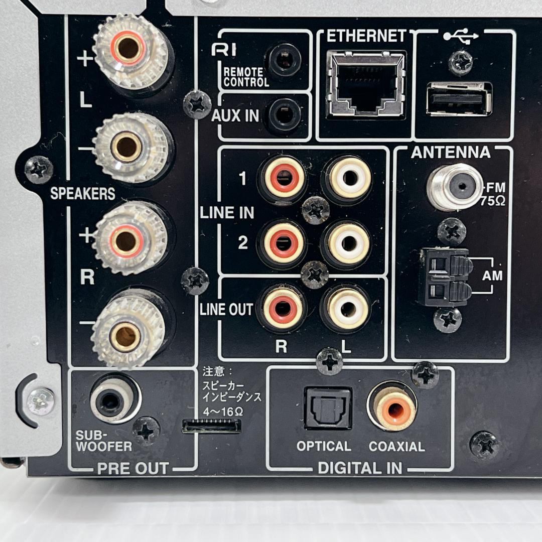 【良品✨】ONKYO ネットワークCDレシーバー シルバー CR-N765(S)