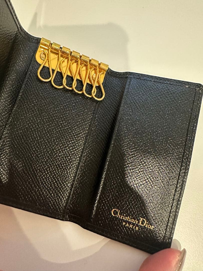 Christian Dior　クリスチャンディオール6連キーケース　未使用品