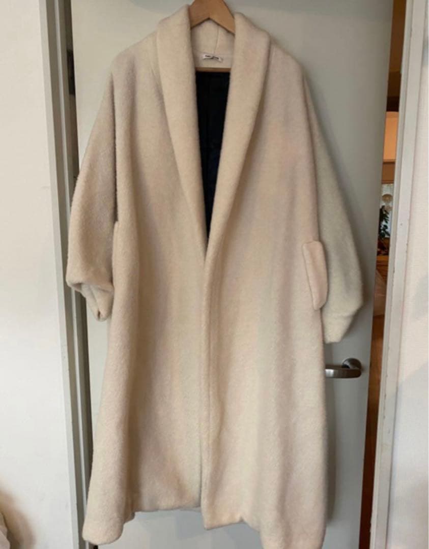 モヘアガウンロングコート　fumika uchida