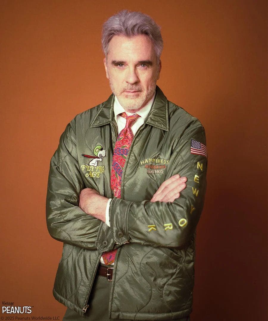 AVIREX×PEANUTS QUILTING JACKET スヌーピー