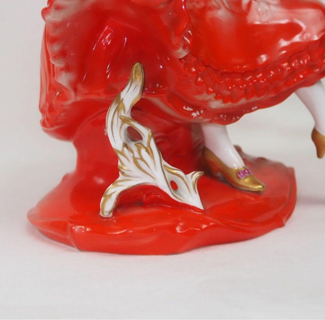 晴天送料無料時代物 1935年『オールドノリタケ』製貴婦人人形 フィギュア