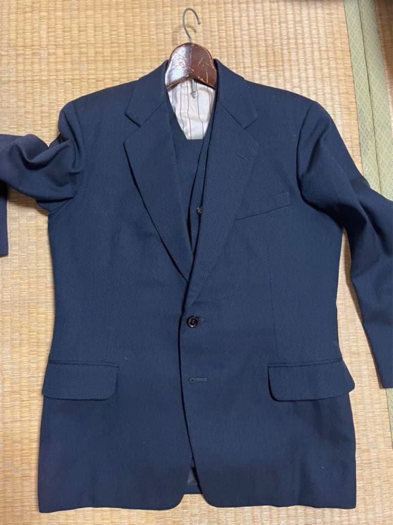 1940s 50s 日本製　三揃い背広　スーツ　テーラード