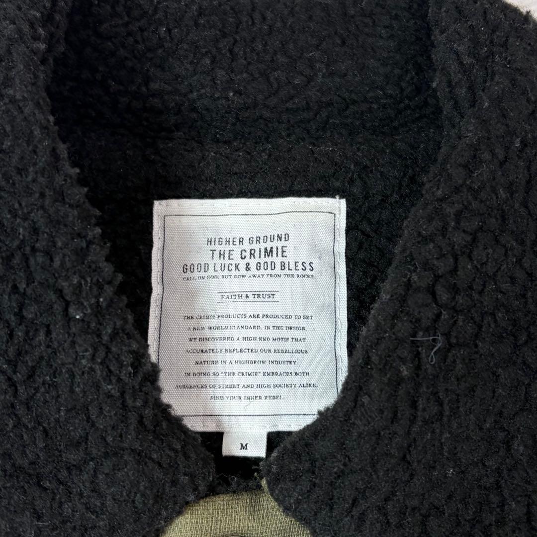 CRIMIE クライミー ボアミリタリージャケット