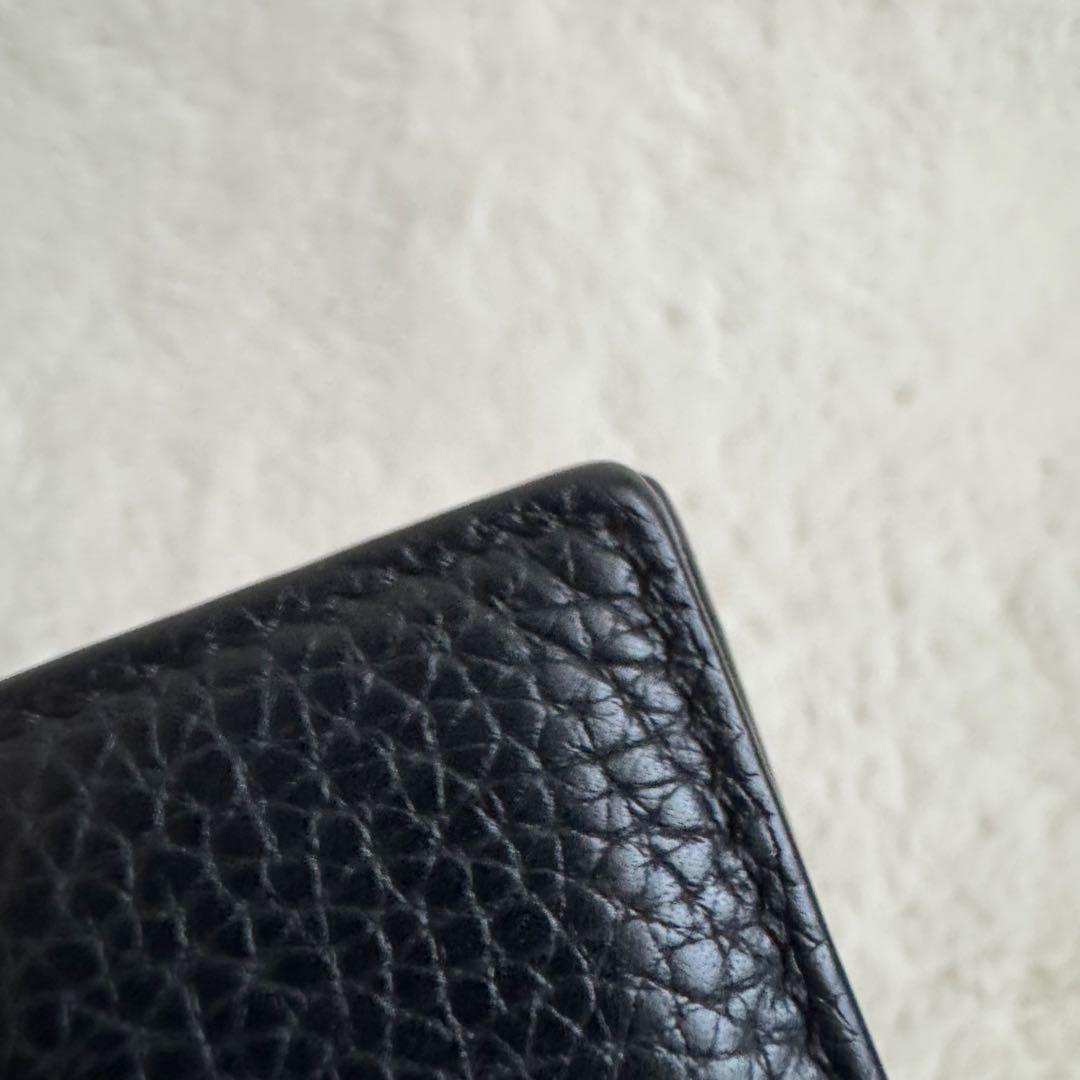 トムフォード　マネークリップ　シボ革　レザー　黒　付属品付き