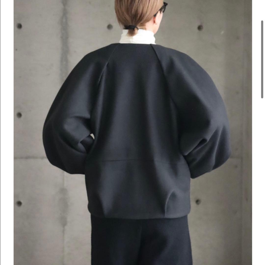 ella selectshop コート　ブルゾン　ブラック　2024aw