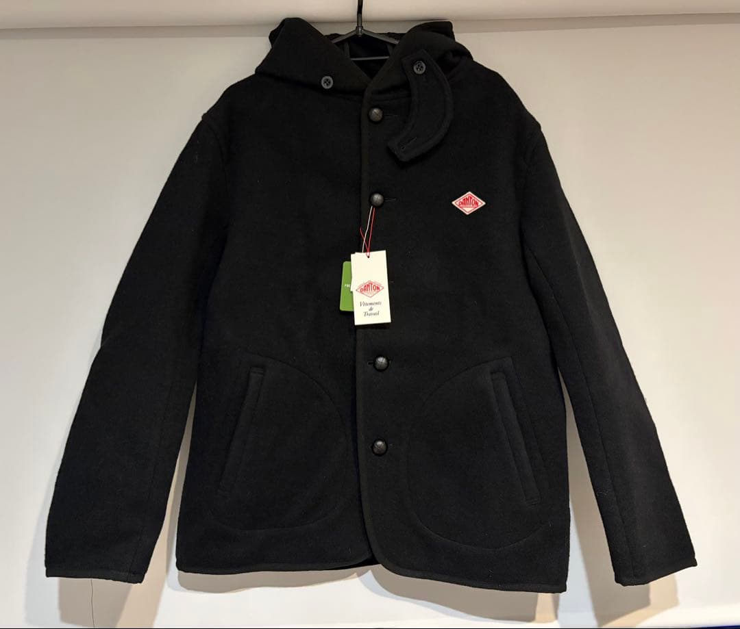 ［DANTON/ダントン] ウールモッサ フードジャケット