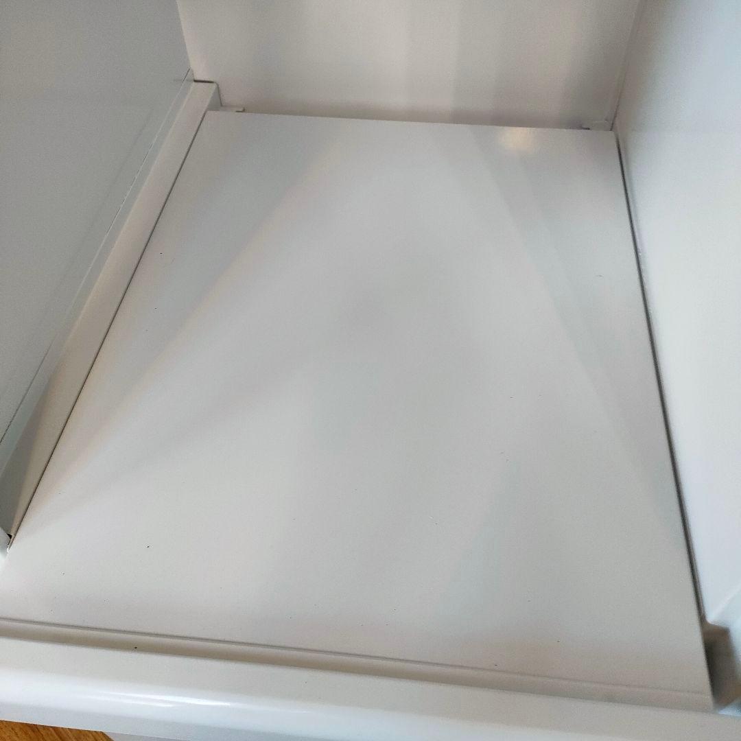 美品 MK精工 米びつ付きレンジ台 SK-11757 ホワイト 米びつ エムケー