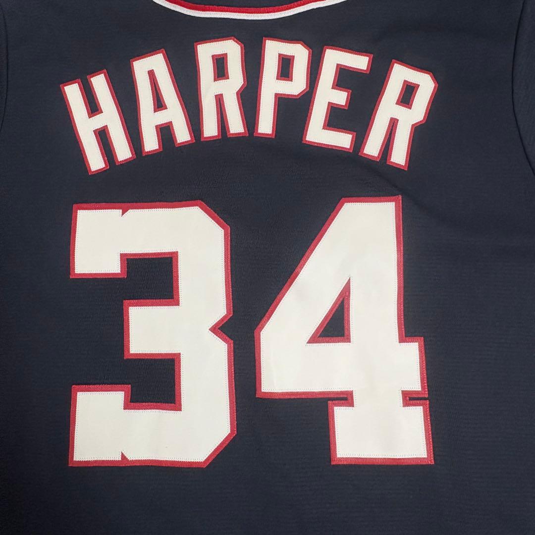 MLB ナショナルズ ブライスハーパー ユニフォーム　ジャージ Majestic