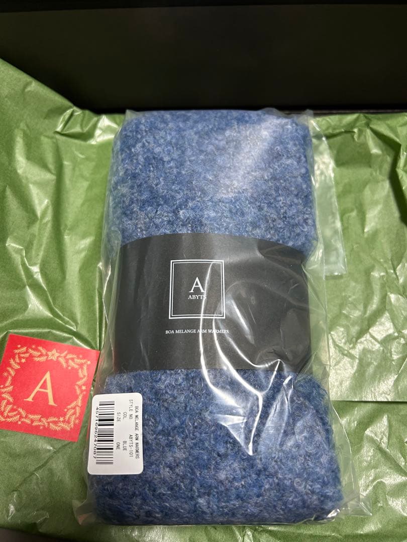 佐藤健 ABYTS BOA MELANGE ARM WAREMRS [BLUE]