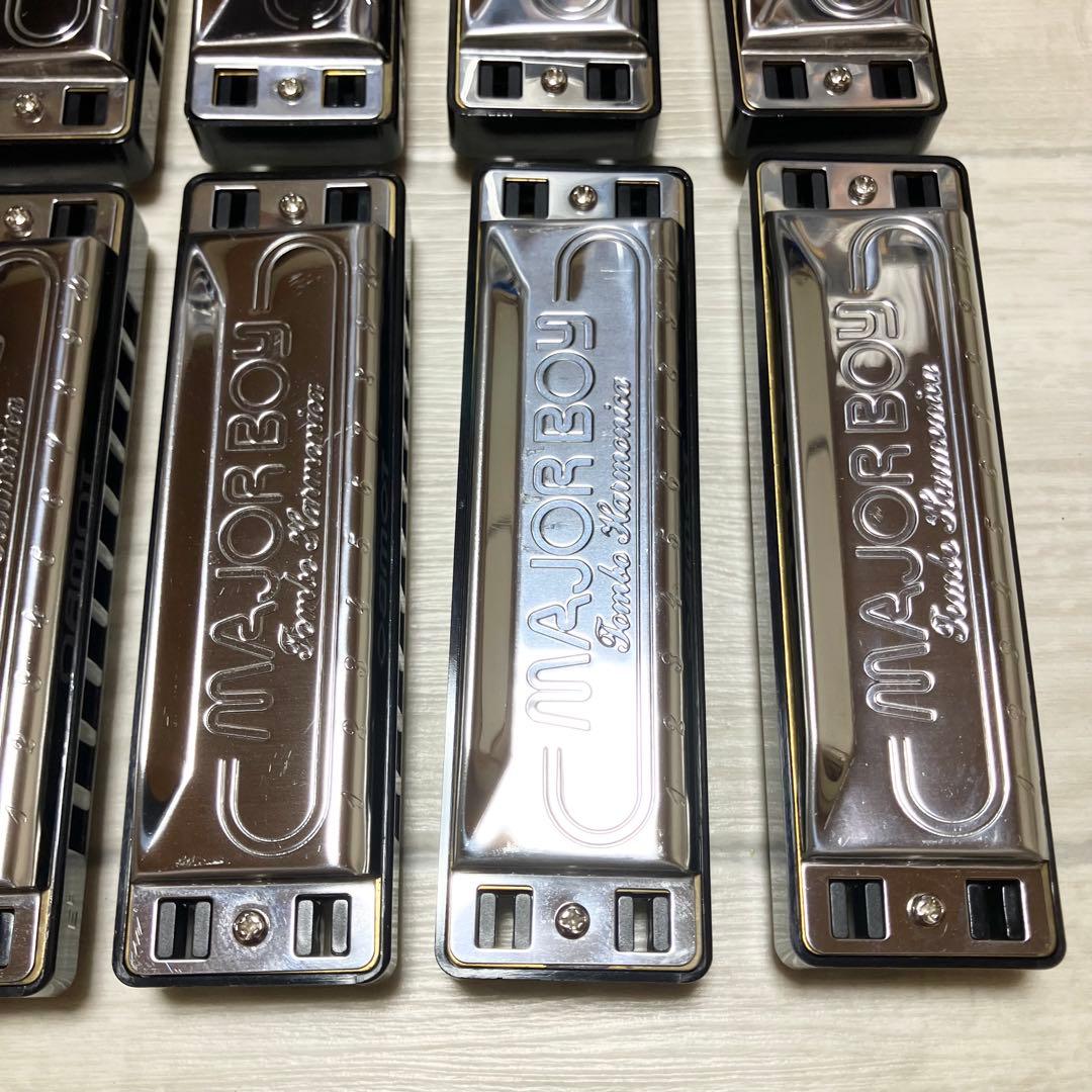 美品　トンボ　メジャーボーイ　ブルースハーモニカ　12種　12本 TOMBO