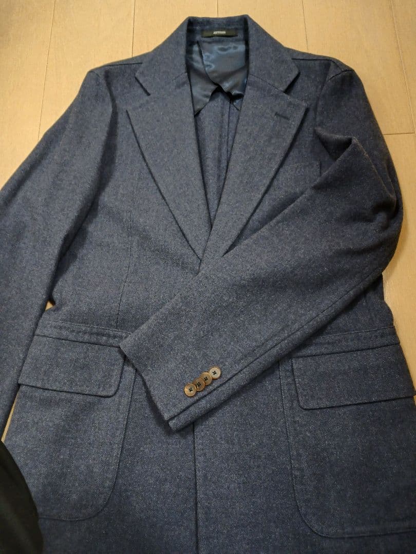 お値下げ　ネイビー チェスターコート