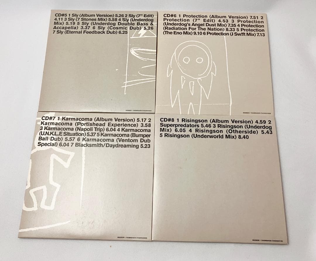 【限定盤】Massive Attack「Singles 90/98」CD11枚組